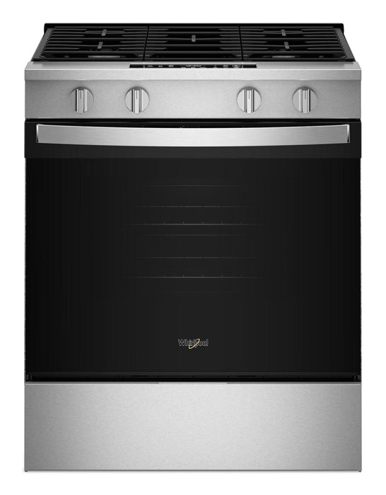 Whirlpool 30\" 5 Cu. Ft. Smart Gas Range - Stainless Steel - WSGS3330TS