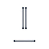 Thor Kitchen Handle and Knob Set for 30” Refrigerator in Gun Metal Blue - CKA-RF3017-BLU