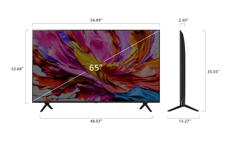LG 65\" QNED91 QNED Evo AI Mini-LED 4K Smart TV (55QNED91AUA.ACCQ) – 2025 Model 