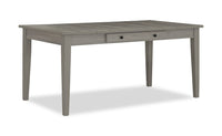 Cove Dining Table with Storage Drawers, Melamine, 66
