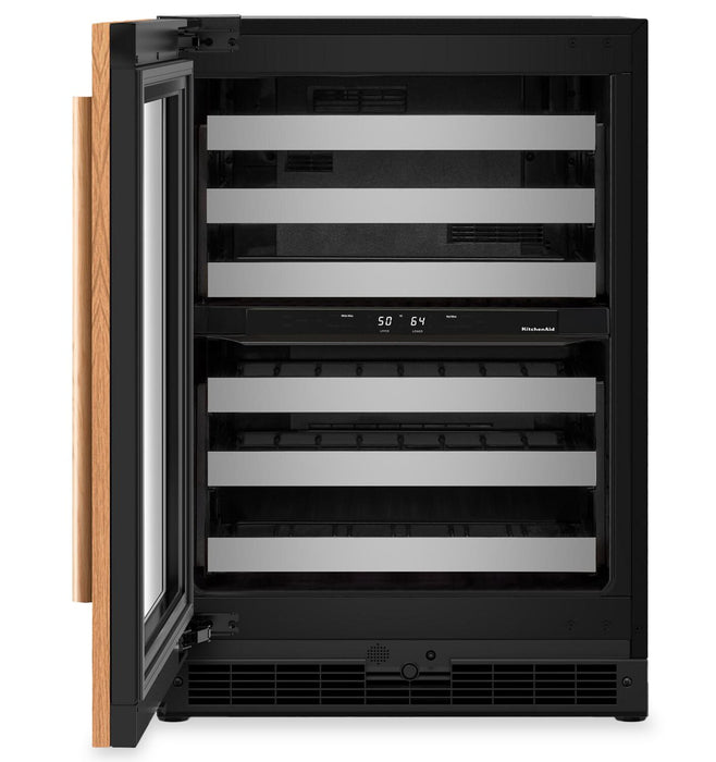 KitchenAid 24\" Undercounter Wine Cooler – Panel Ready - KUWL324SPA