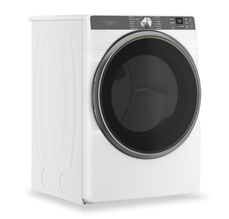 Whirlpool 7.4 Cu. Ft. Smart Gas Dryer with Steam - WGD6720RW
