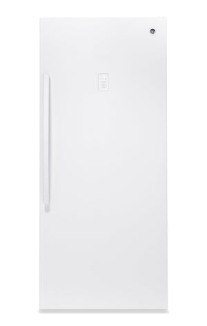 GE 21.3 Cu. Ft. Frost-Free Upright Freezer - White - FUF21SMRWW