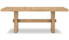 Shaw Dining Table, Trestle Base, 78