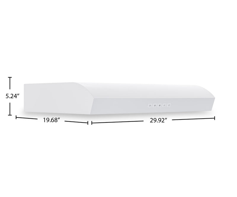 Broan 30\" MTR2 Series Under-Cabinet Range Hood - MTR2303WW