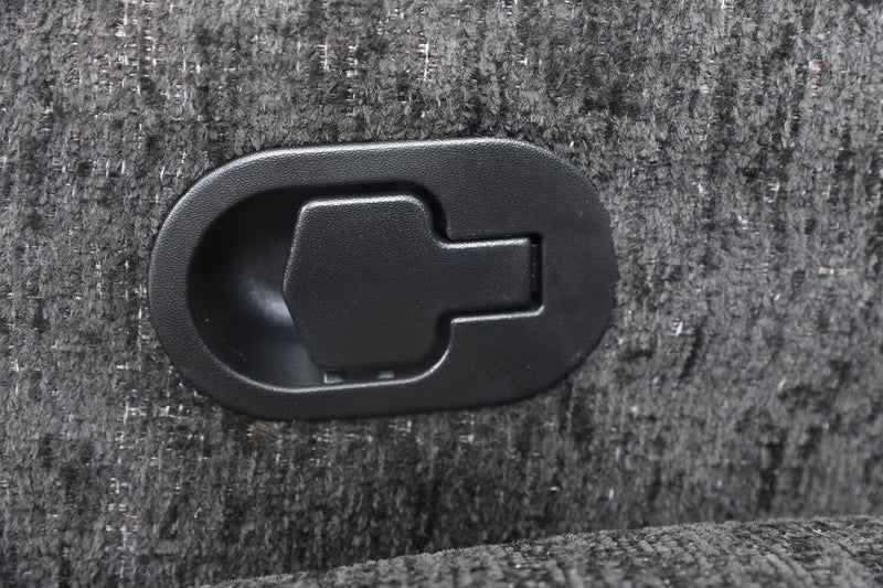 Shay 33\" Chenille Fabric Swivel Glider Reclining Accent Chair - Ebony