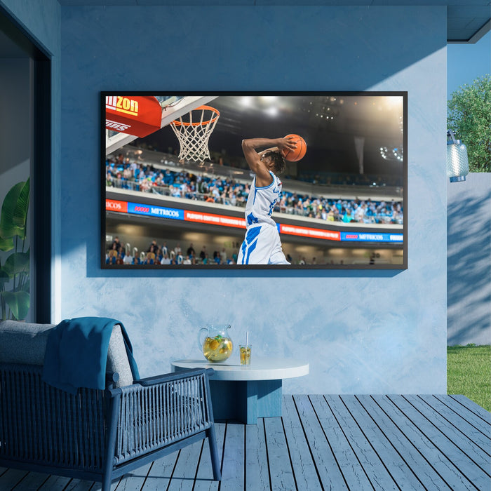 SAMSUNG 55\" The Terrace Neo QLED 4K Neo Quantum HDR+ 120Hz IP56 Rated Outdoor Smart TV (QN55LST7DAFXZC)