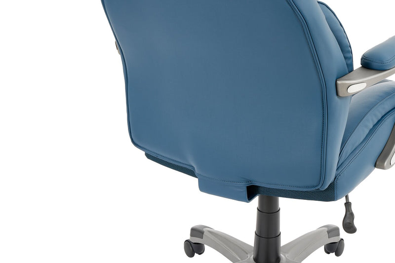 Sealy® Posturepedic Palisade 28\" Adjustable Ergonomic Office Chair - Blue