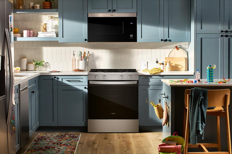 Whirlpool 30\" 5 Cu. Ft. Smart Gas Range - Stainless Steel - WSGS3330TS