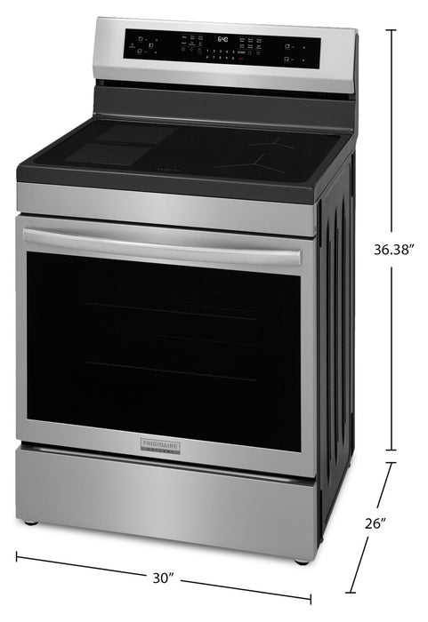 Frigidaire Gallery 5.3 Cu. Ft. Rear Control Induction Range - Stainless Steel - GCRI306CBF