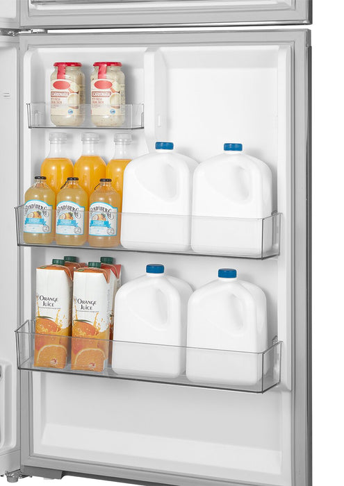 Midea 27.5” 16 Cu. Ft. Top Mount Freezer Refrigerator – Stainless Steel - MRT16D2BST
