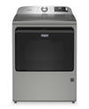 ["Maytag 7.4 Cu. Ft. Top Load Gas Dryer with Advanced Moisture Sensing – Radiant Silver - MGD6205RR"]