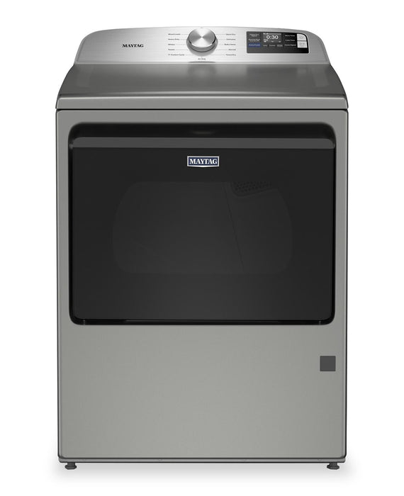 Maytag 7.4 Cu. Ft. Top Load Gas Dryer with Advanced Moisture Sensing – Radiant Silver - MGD6205RR