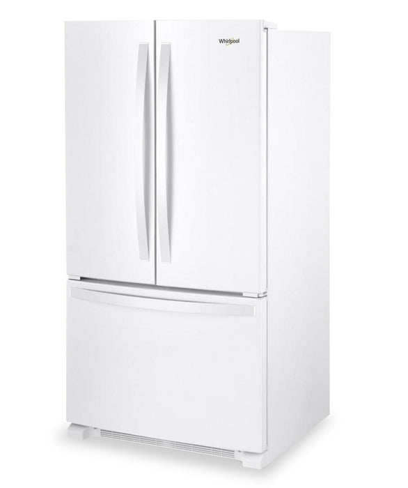 Whirlpool 36\" 25.2 Cu. Ft. French-Door Refrigerator - White - WRFF3036RW