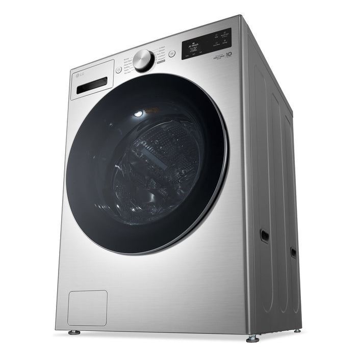 LG 5.8 Cu. Ft. Smart Front-Load High-Efficiency Steam Washer - Graphite Steel - WM5800HVA
