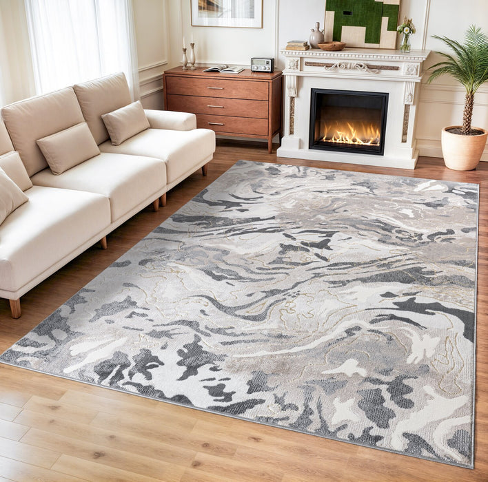 Brielle 7'6\" x 10'6\" Area Rug – Multicolour 