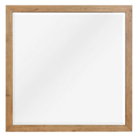 Henri Bedroom Dresser Mirror - Brown 