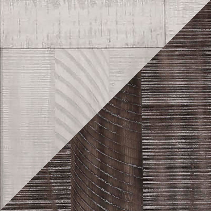 Willow Dining Server with Storage & 2 Drawers, 64\"W - Rustic White & Brown