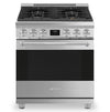 Smeg 4.6 Cu. Ft. Professional Gas Range - SPR30UGGX