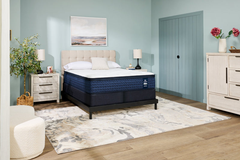 Serta Vanguard Stonebridge Eurotop Medium King Mattress 