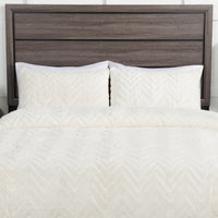 Tilda 3-Piece Full/Queen Comforter Set - White 