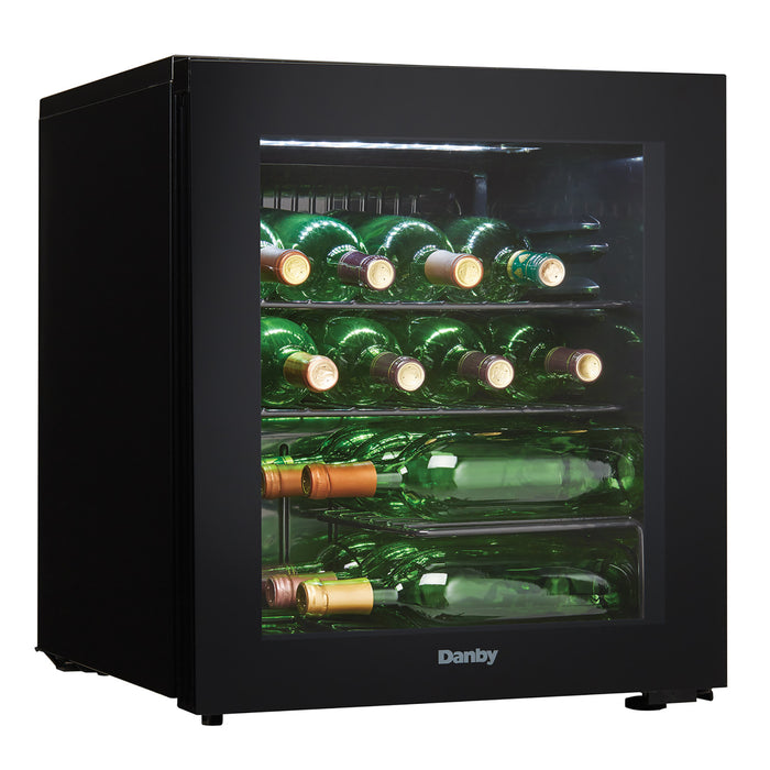 Danby 17.5\" Wine Cooler - Black - DWC018A1BDB