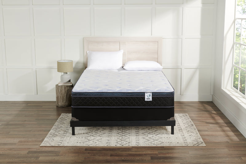 Springwall Venice Eurotop Low-Profile Full Mattress Set