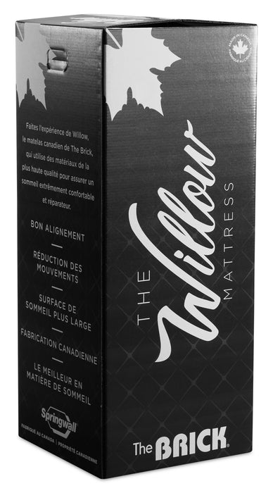 Springwall White Birch Tight Top Firm Twin XL Mattress-in-a-Box