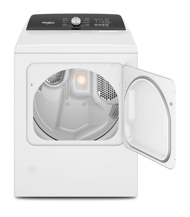 Whirlpool 5.3 Cu. Ft. Top-Load Washer with Built-In Faucet and 7 Cu. Ft. Electric Dryer with Steam