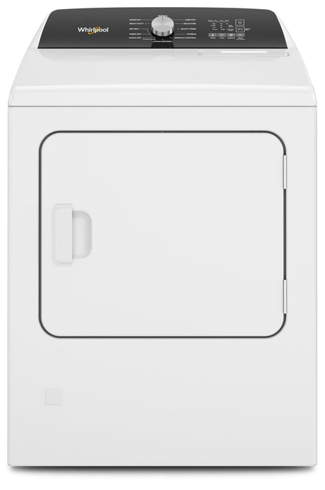 Whirlpool 5.3 Cu. Ft. Top-Load Washer with Built-In Faucet and 7 Cu. Ft. Electric Dryer with Steam