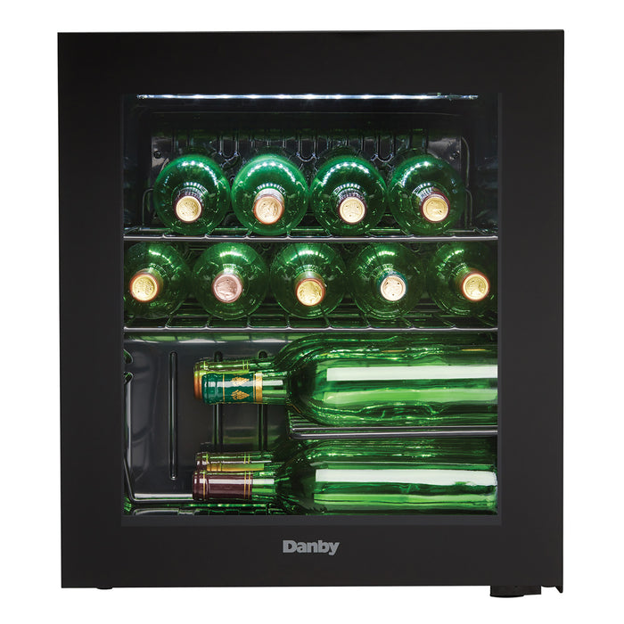 Danby 17.5\" Wine Cooler - Black - DWC018A1BDB