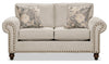 Wynn Chenille Loveseat - Linen