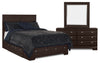 Yorkdale 5-Piece Queen 6 Drawer Storage Bedroom Package - Brown