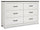 Zoey Bedroom 6-Drawer Dresser, 58.3