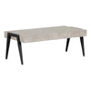 City Life Rectangular Coffee Table - Concrete