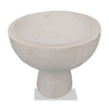 White 8" Paulownia Wood Bowl