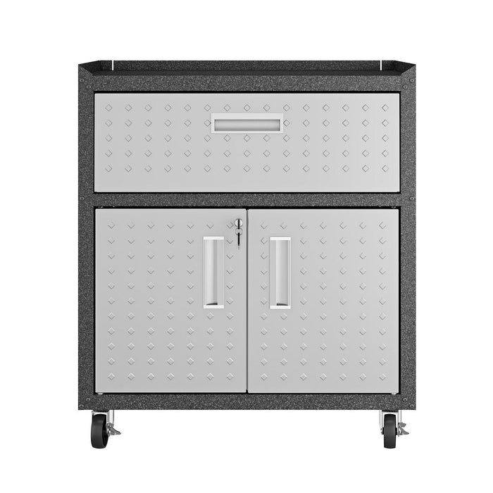 Fortress 4.0 Mobile Garage Cabinet and Worktable