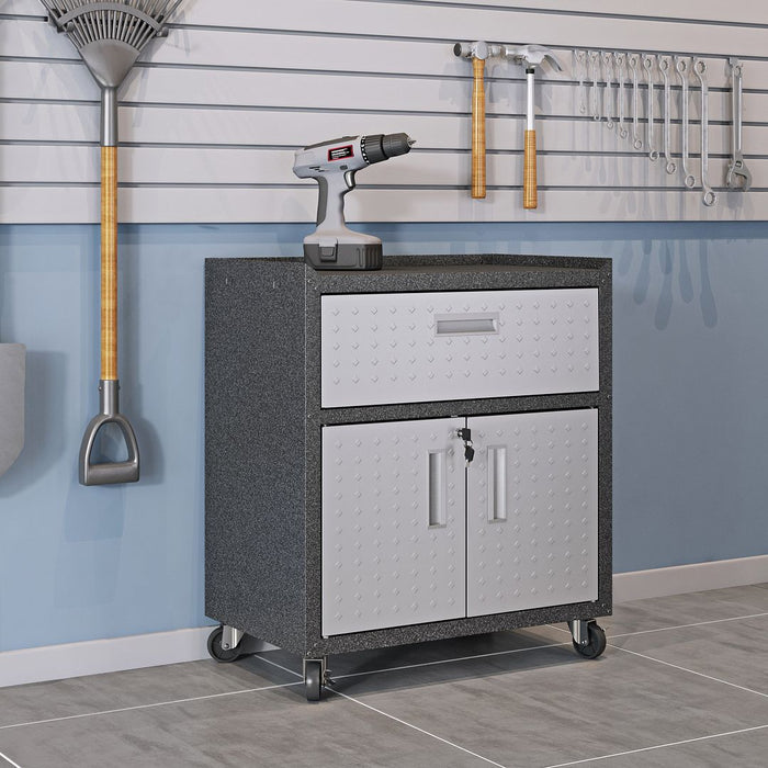 Fortress 5.0 Mobile Garage Cabinet and Worktable