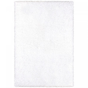 Victoria White Shag 3 x 5 Area Rug