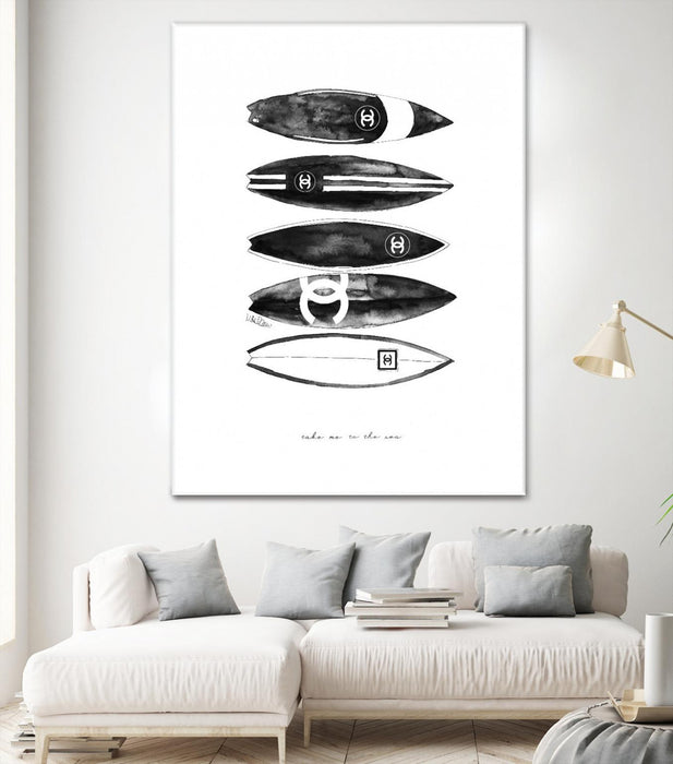 \"Surf Portrait\" Giant Art 72x54 Wall Art