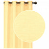 Jacquard Blackout Panel Linea Ivory 96\" - Set of 2 Drapes and Blinds