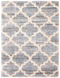 Dimity Grey/Light Blue Area Rug - 7'10