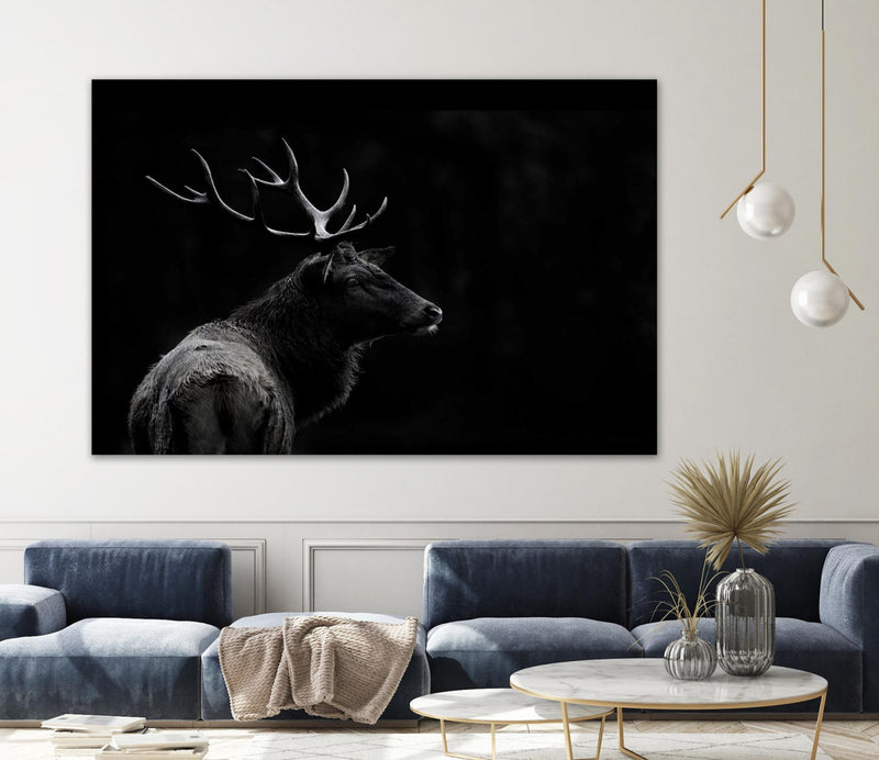 \"The Deer Soul\" Giant Art 84x54 Wall Art