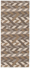 Bellezza Dark Brown 2'2\" x 4'0\" Area Rug