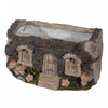 Mango Tree Stump Planter House with Windows Figure