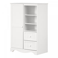 Savannah Armoire - Pure White 