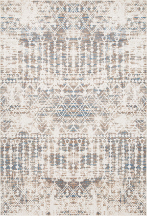 Shi Moroccan Blue 3x5 Area Rug