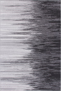 Lav Grey Waves 3x5 Area Rug