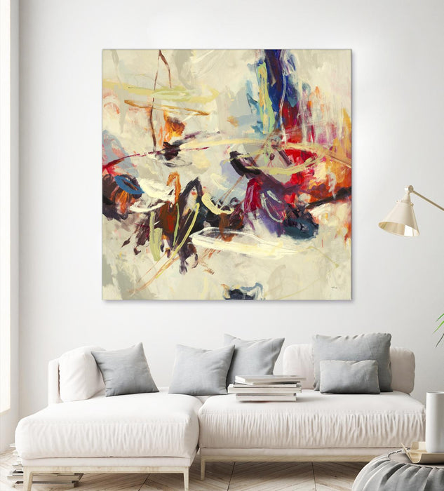 \"Positive Energy Iii\" Giant Art 54x54 Wall Art