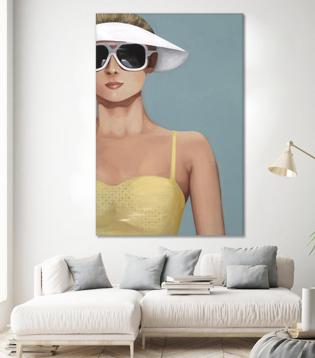 \"Glamour Rays\" Giant Art 72x48 Wall Art